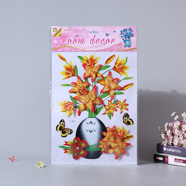 3D Vase Sticker&Best Gift Choice-BUY 5 BUNCHS FREE SHIPPING