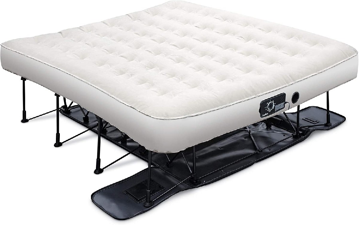 (Special discount) Portable and fast inflating Inflatable bed with supporte