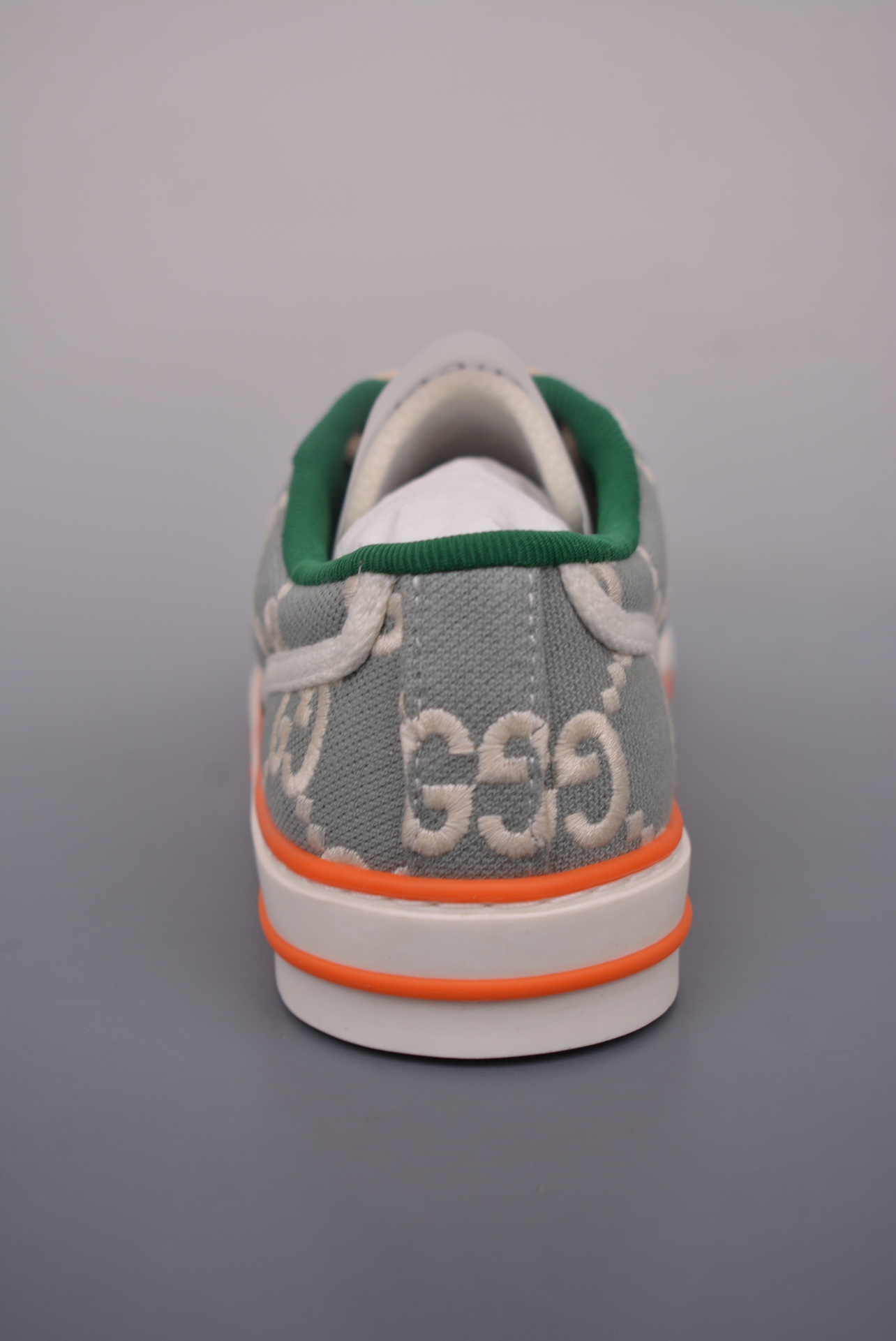 Gucci Tennis 1977 Print Sneaker blue, white, green and orange