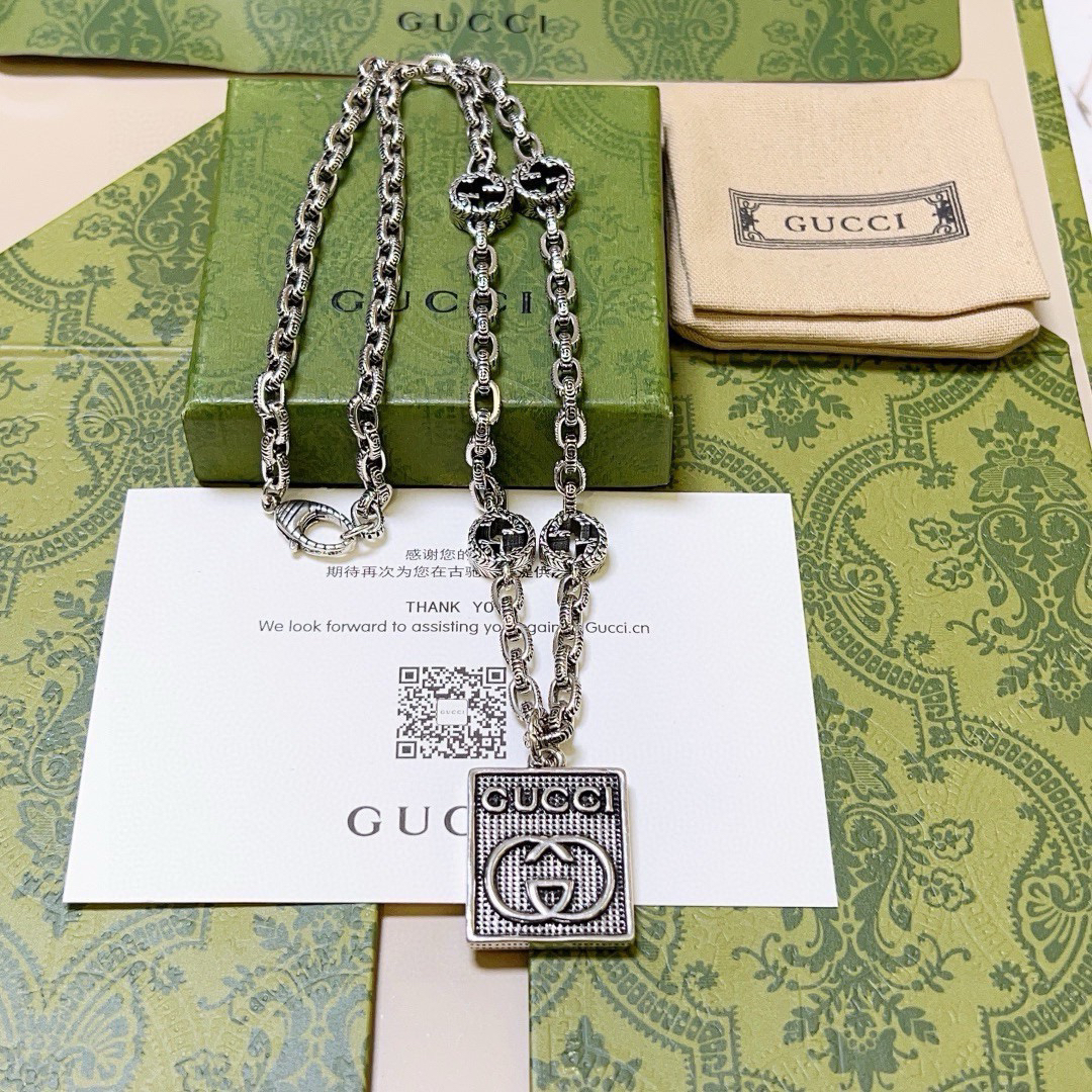 Gucci Anger Forest Series Double G New Square Brand