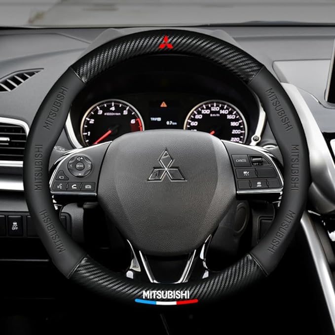 Leather Car Steering Wheel Cover
