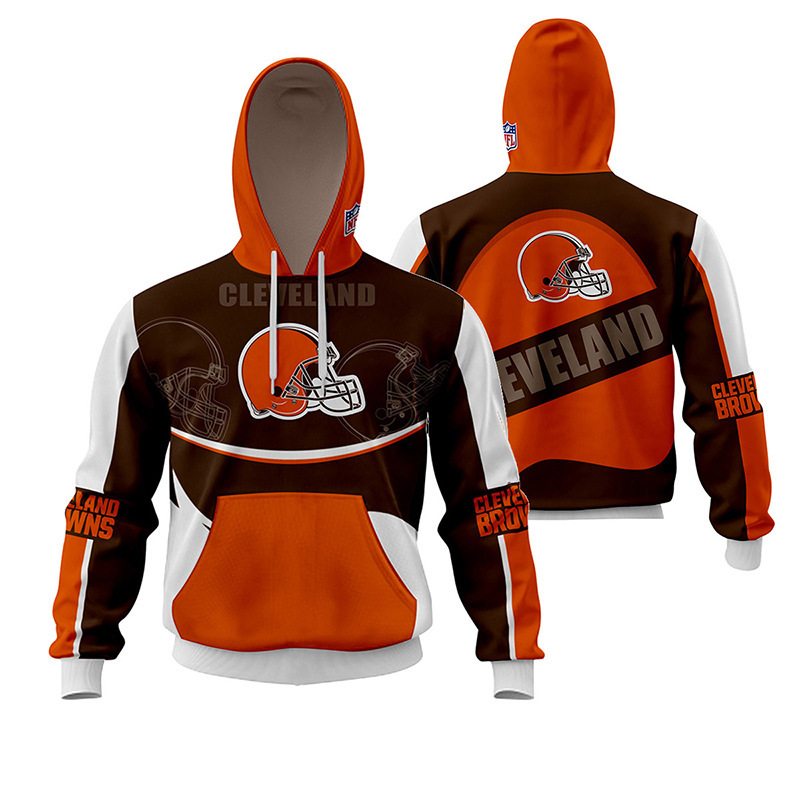 CLEVELAND BROWNS 3D HOODIE NOV05