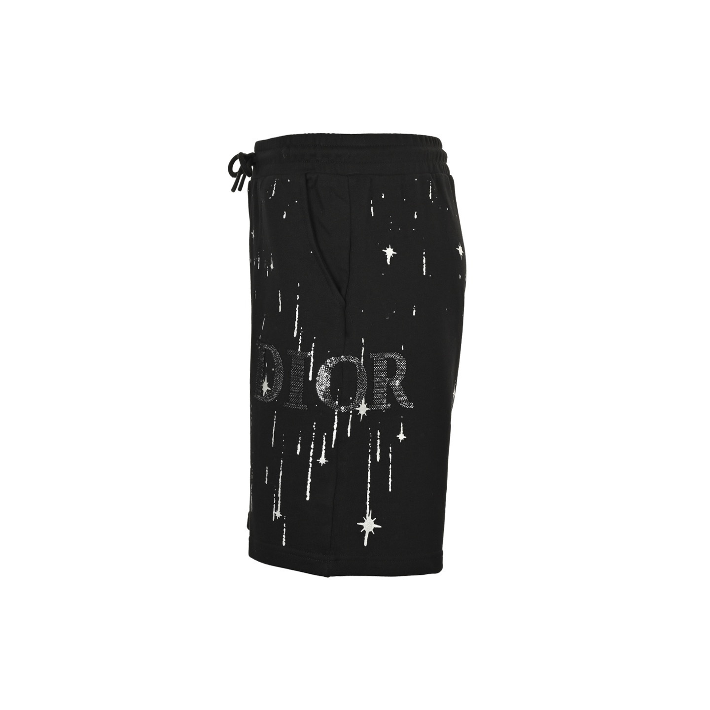 Dior 25ss embroidered lettering shooting star shorts