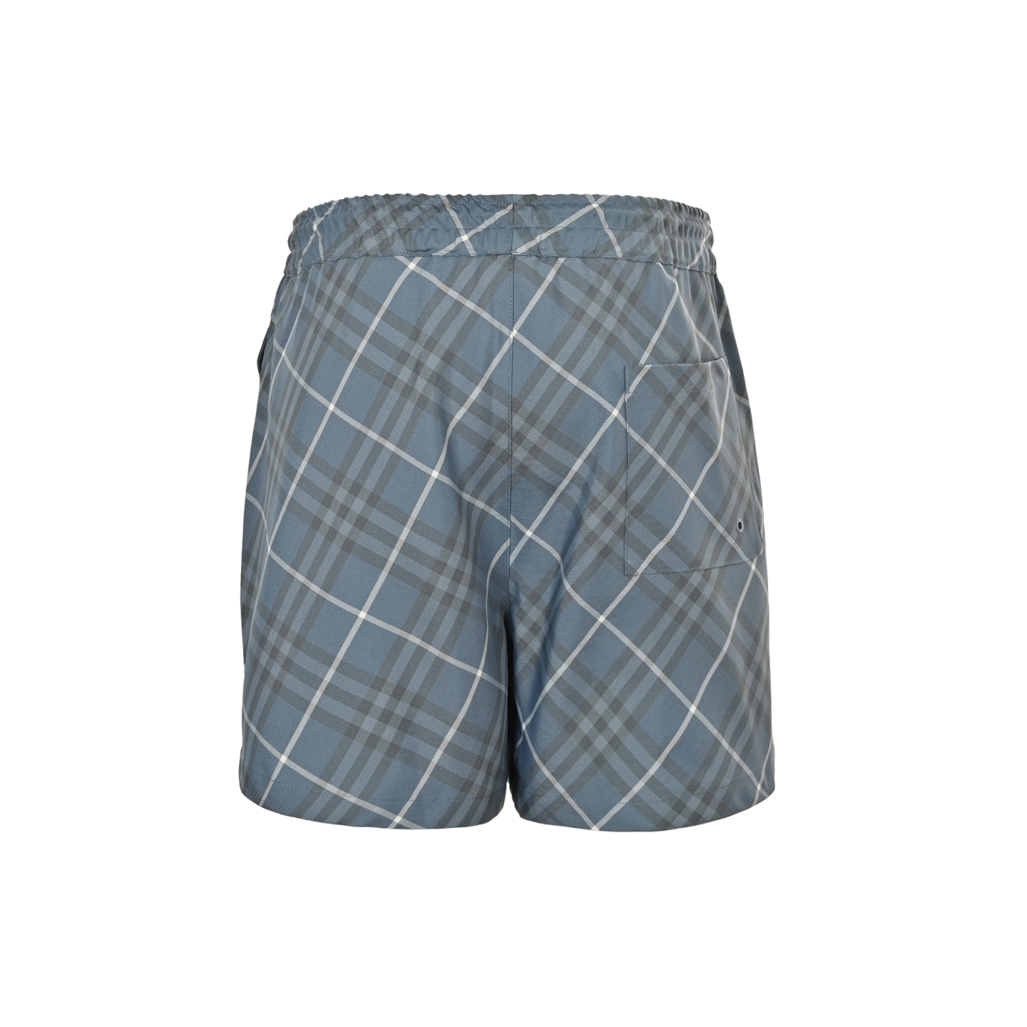 Burberry 25ss drawstring twill check shorts