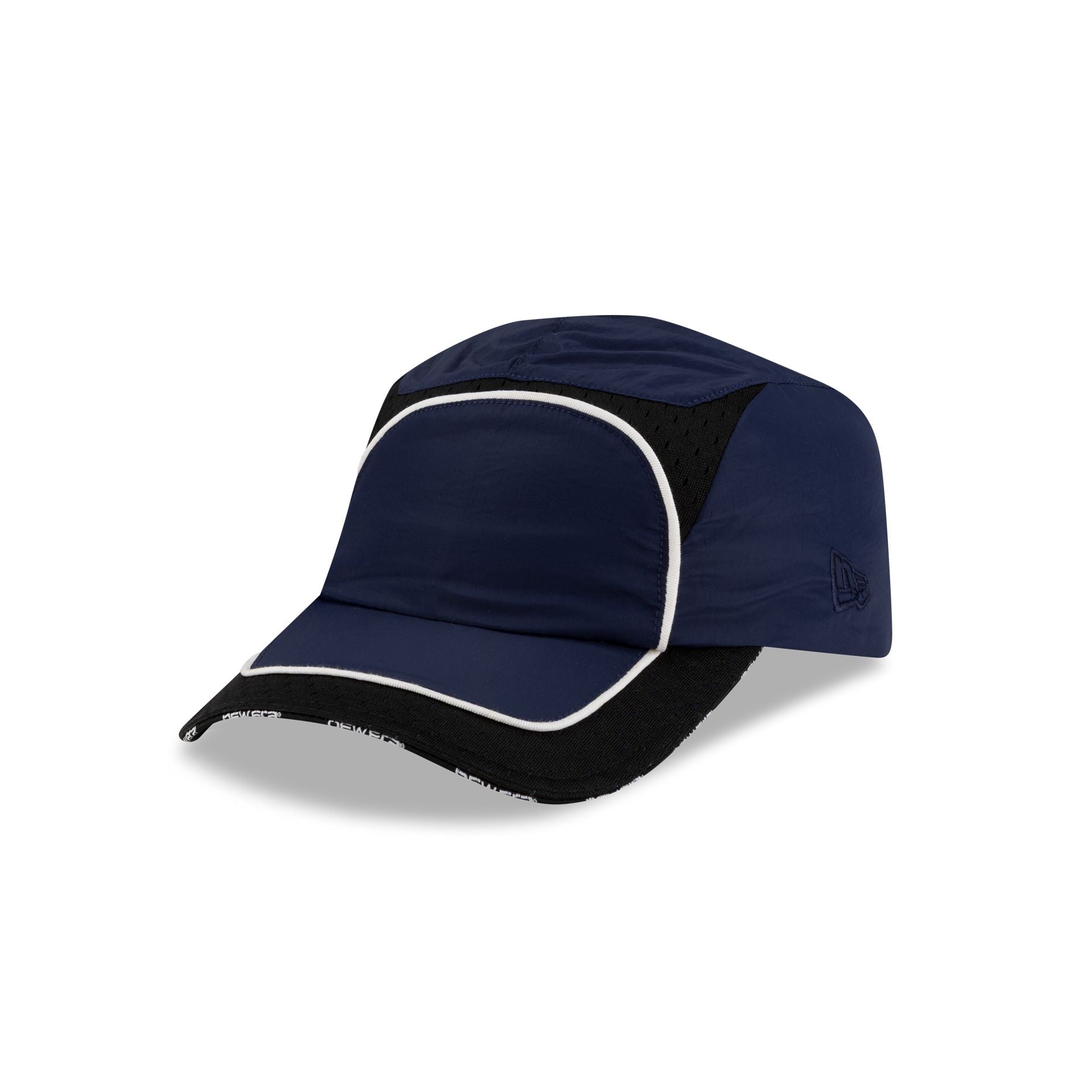 New Era Branded Wavy Dark Royal Runner Strapback Hat