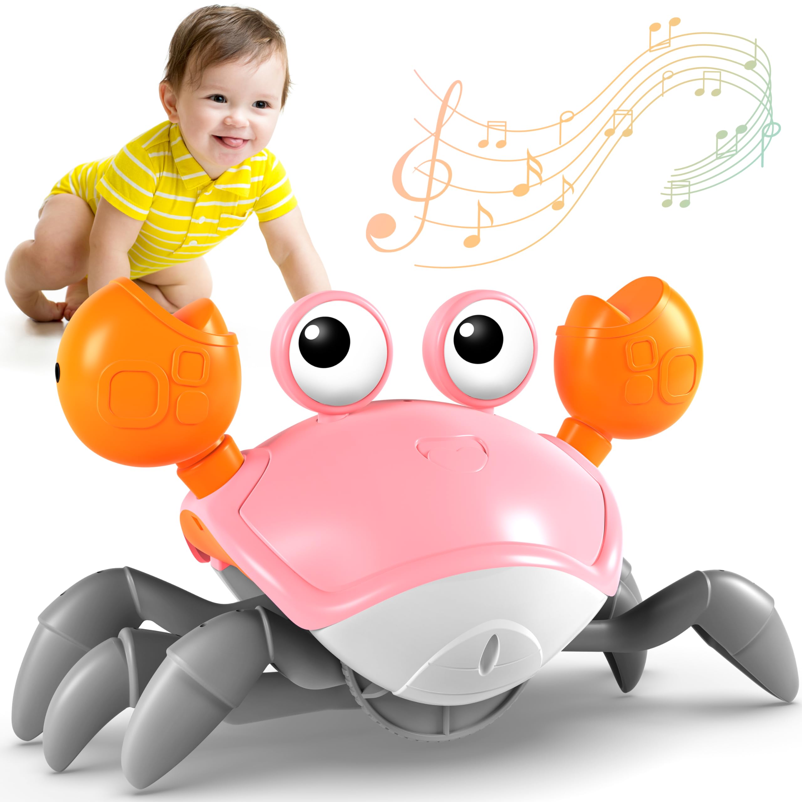 (💥Last Day Promotions-50% OFF)--Crawling Crab Sensory Toy--BUY 2 GET 10% OFF & FREE SHIPPING