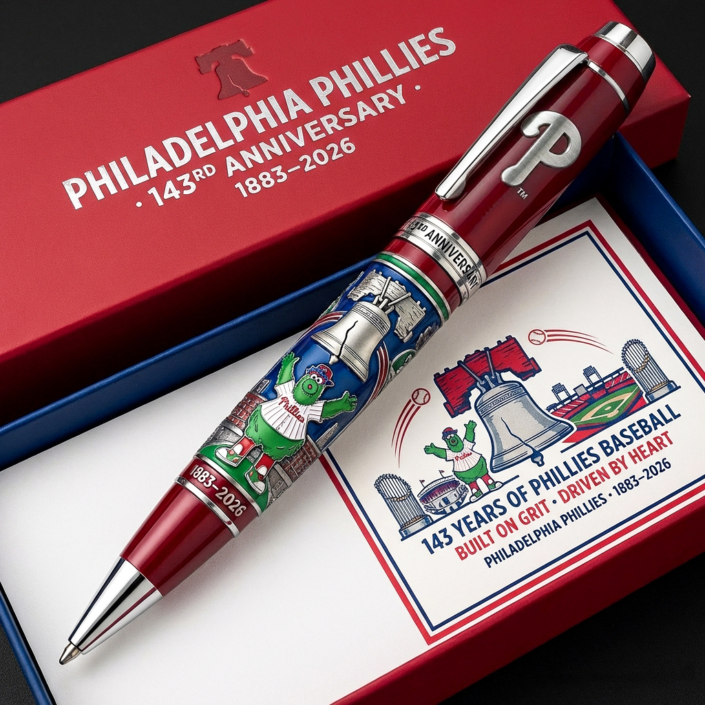 Philadelphia Phillies 143rd Anniversary Commemorative Pen