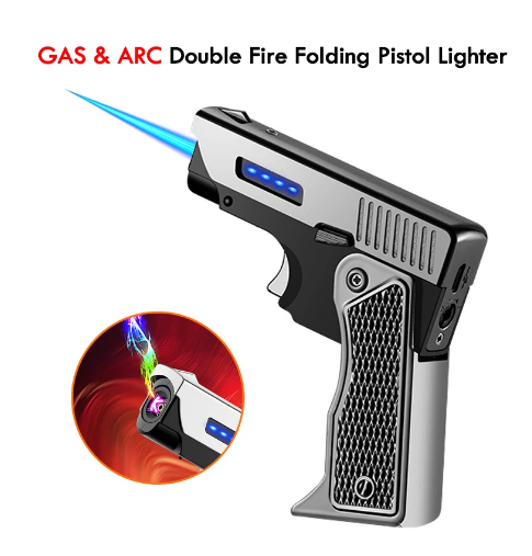 Foldable 2 in 1 Gun Lighter
