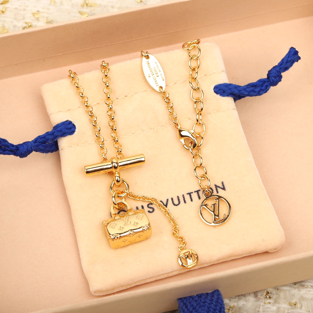 Louis Vuitton Classic Bags Necklaces