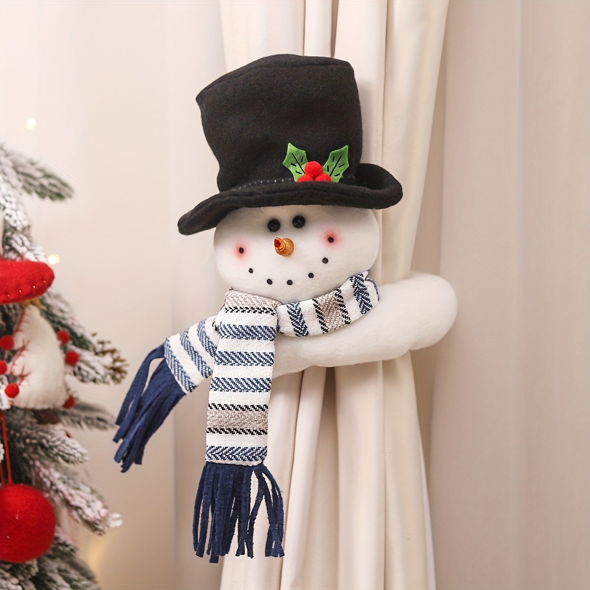 ON SALE🔥 Christmas Curtain Buckle Tieback