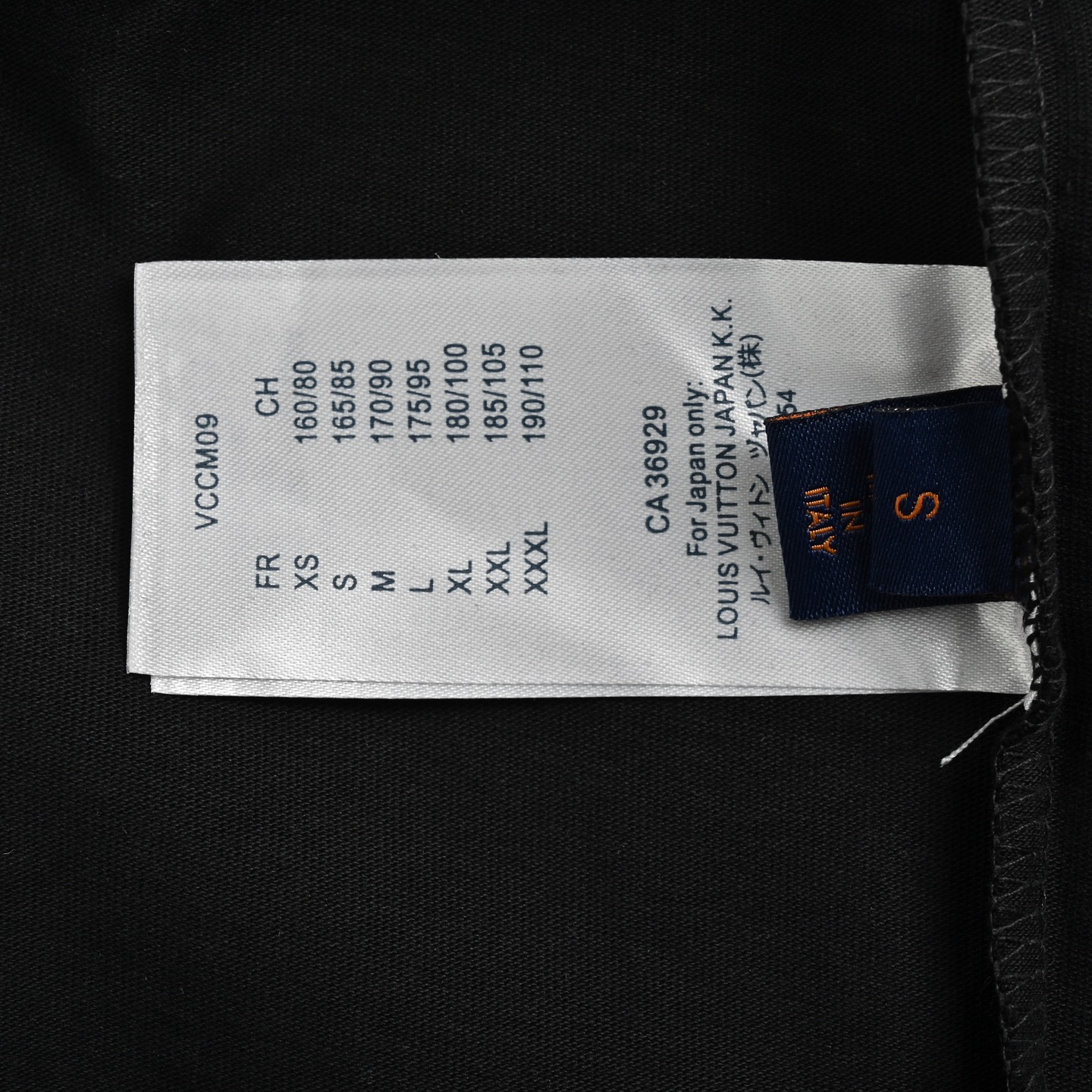 Louis Vuitton 25ss short sleeve with back lettering print