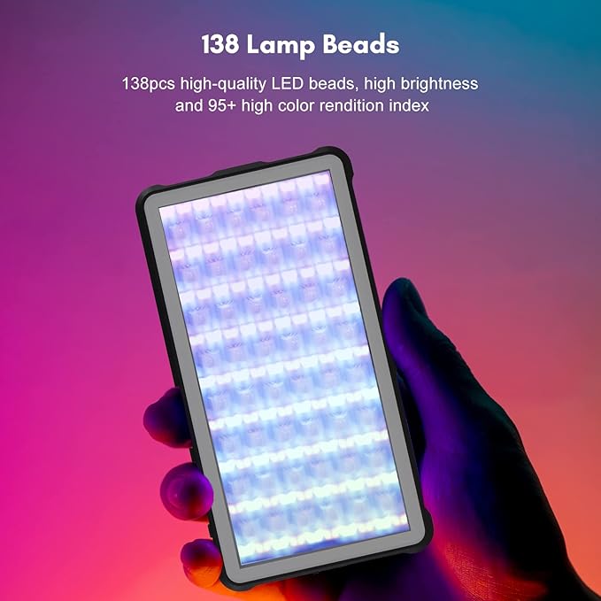 📷📷Full-color RGB shooting fill light