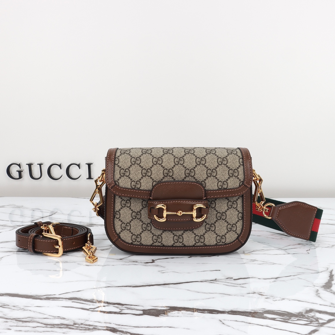 Gucci Horsebit 1955 small shoulder bag 658574 HUHHG 8565