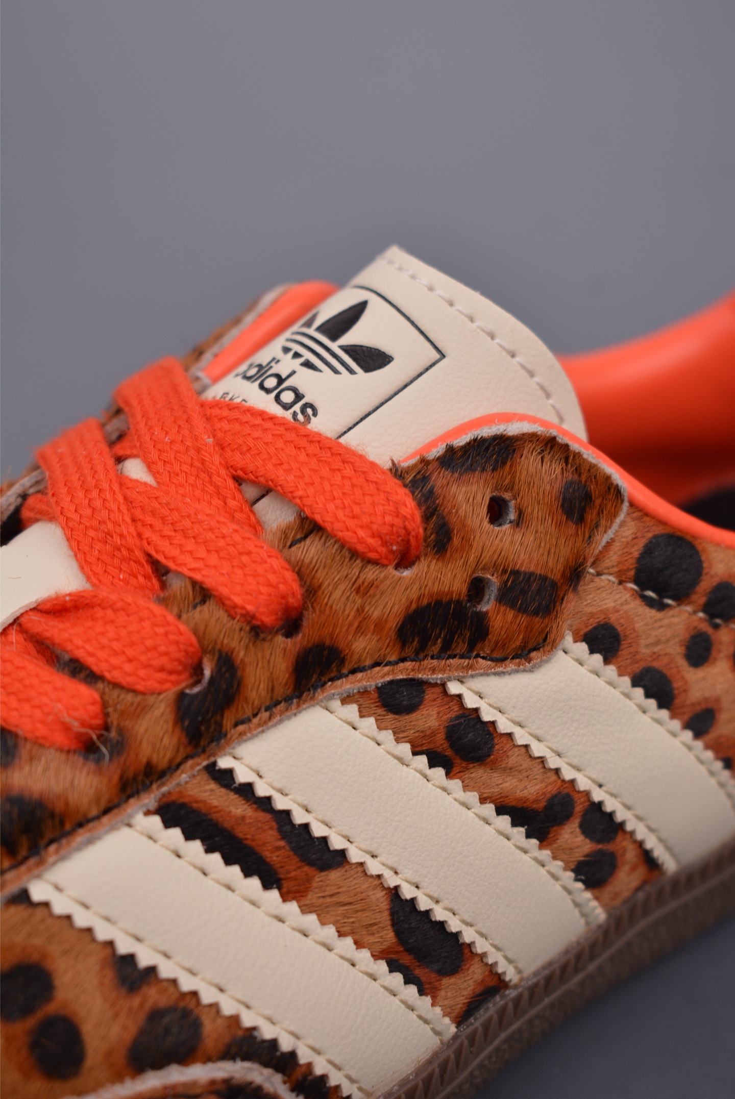 Adidas Originals Samba OG White Orange Leopard JI2734