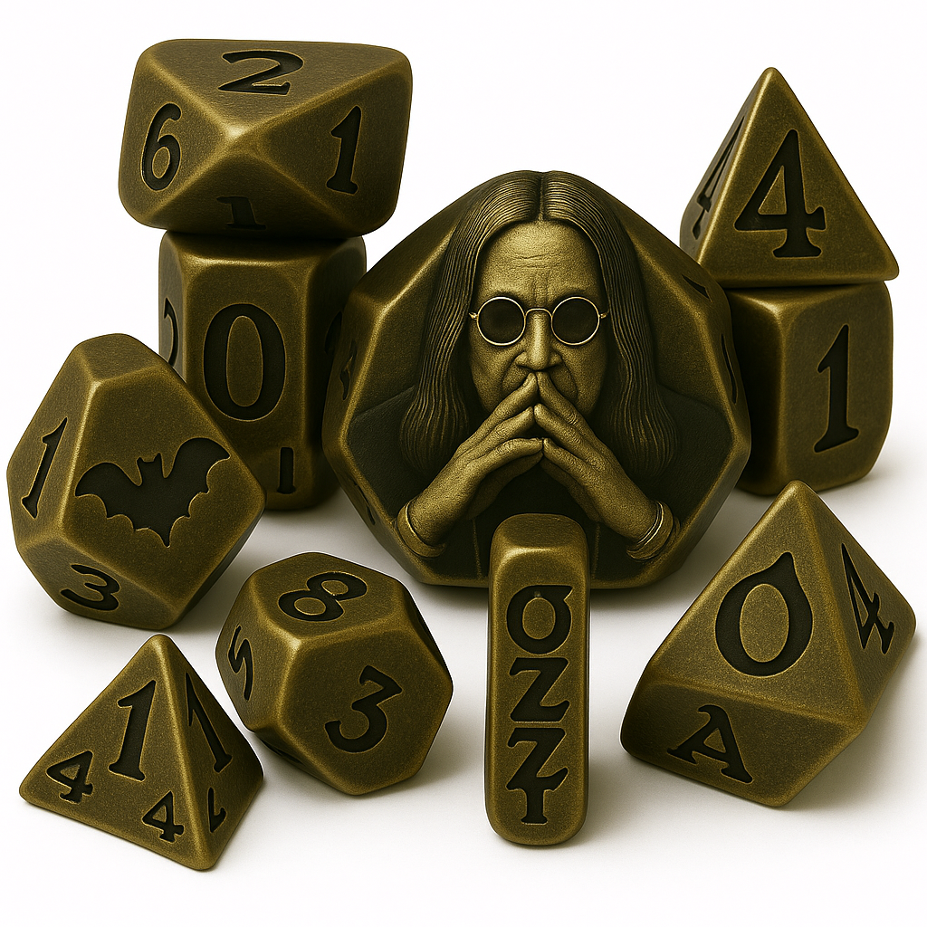 Ozzy Osbourne Mystery Dice Advent Calendar