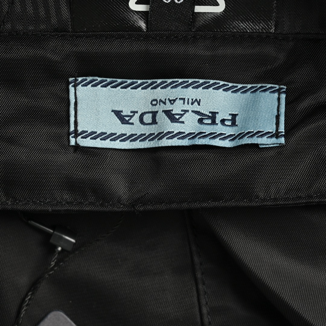 Prada 24Fw cargo pocket recycled nylon trousers