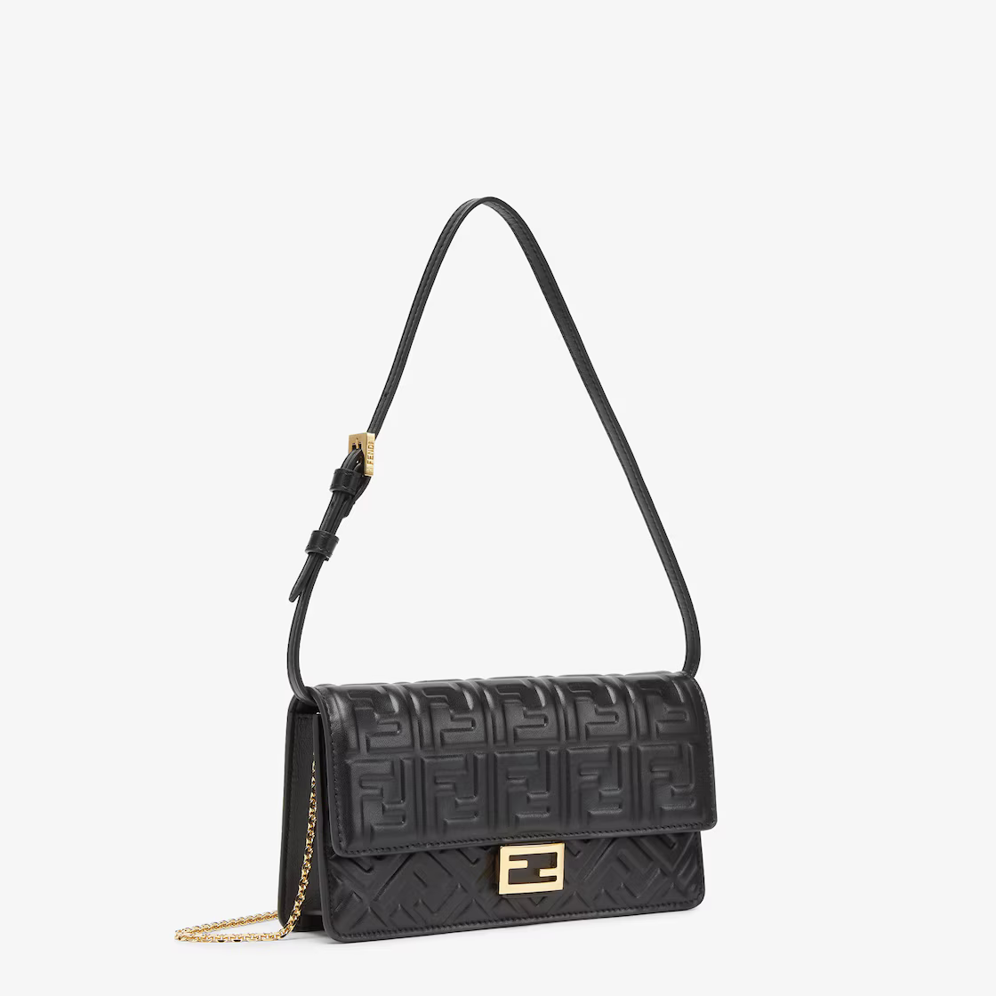 Fendi chain wallet BAGUETTE handbag 8M0498AAJDF0KUR