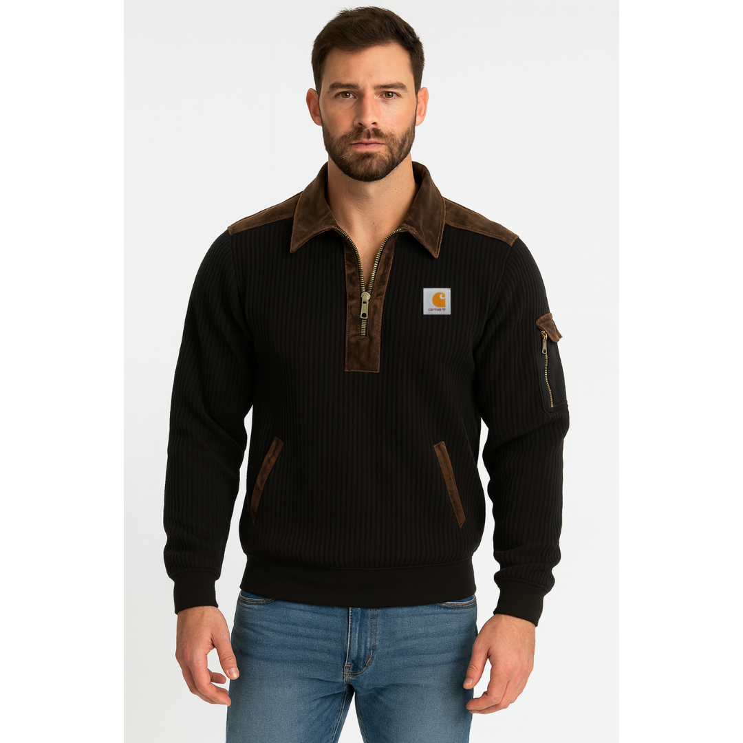 Carhartt Quilted Half-Zip Pullover Jacket