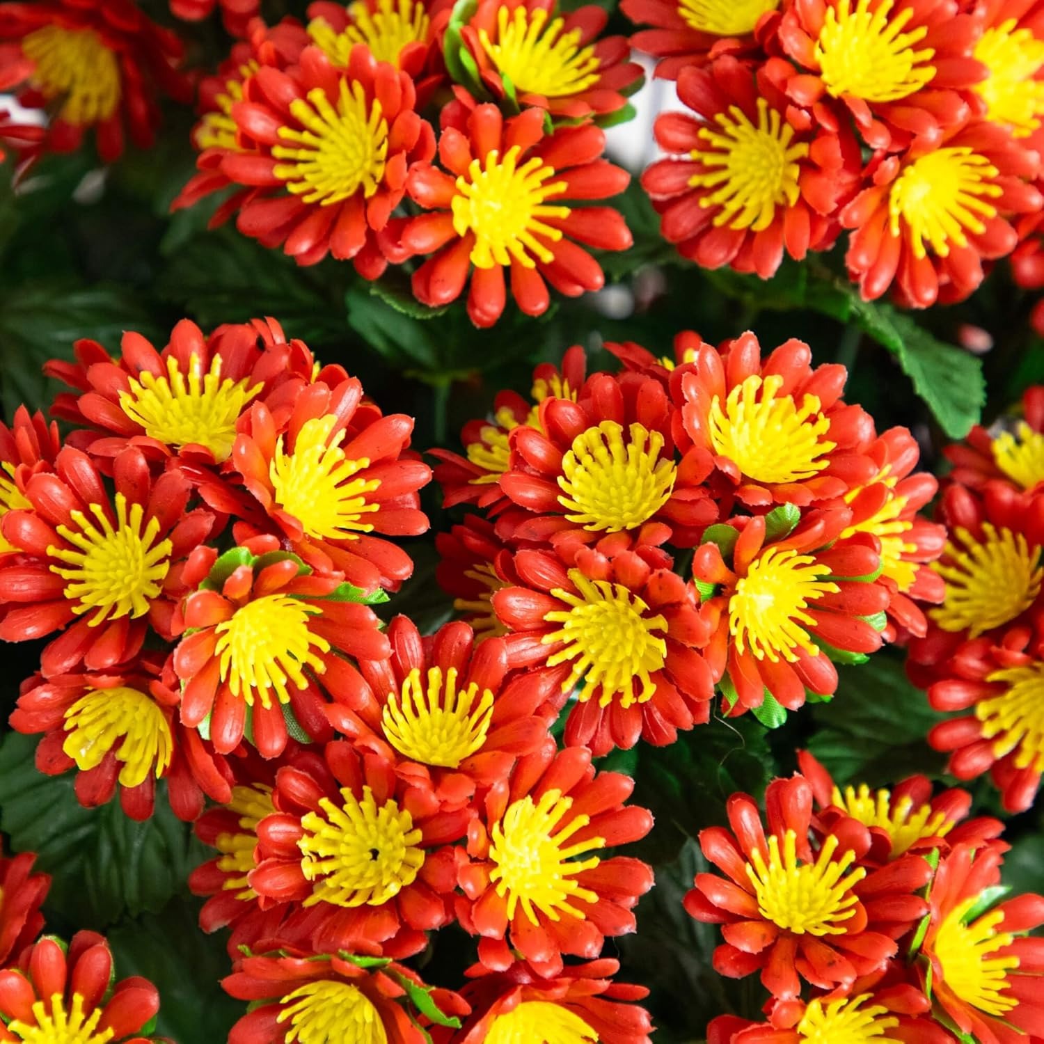 💥Last Day 49% OFF💥UV Resistant Artificial Chrysanthemum Hanging Basket