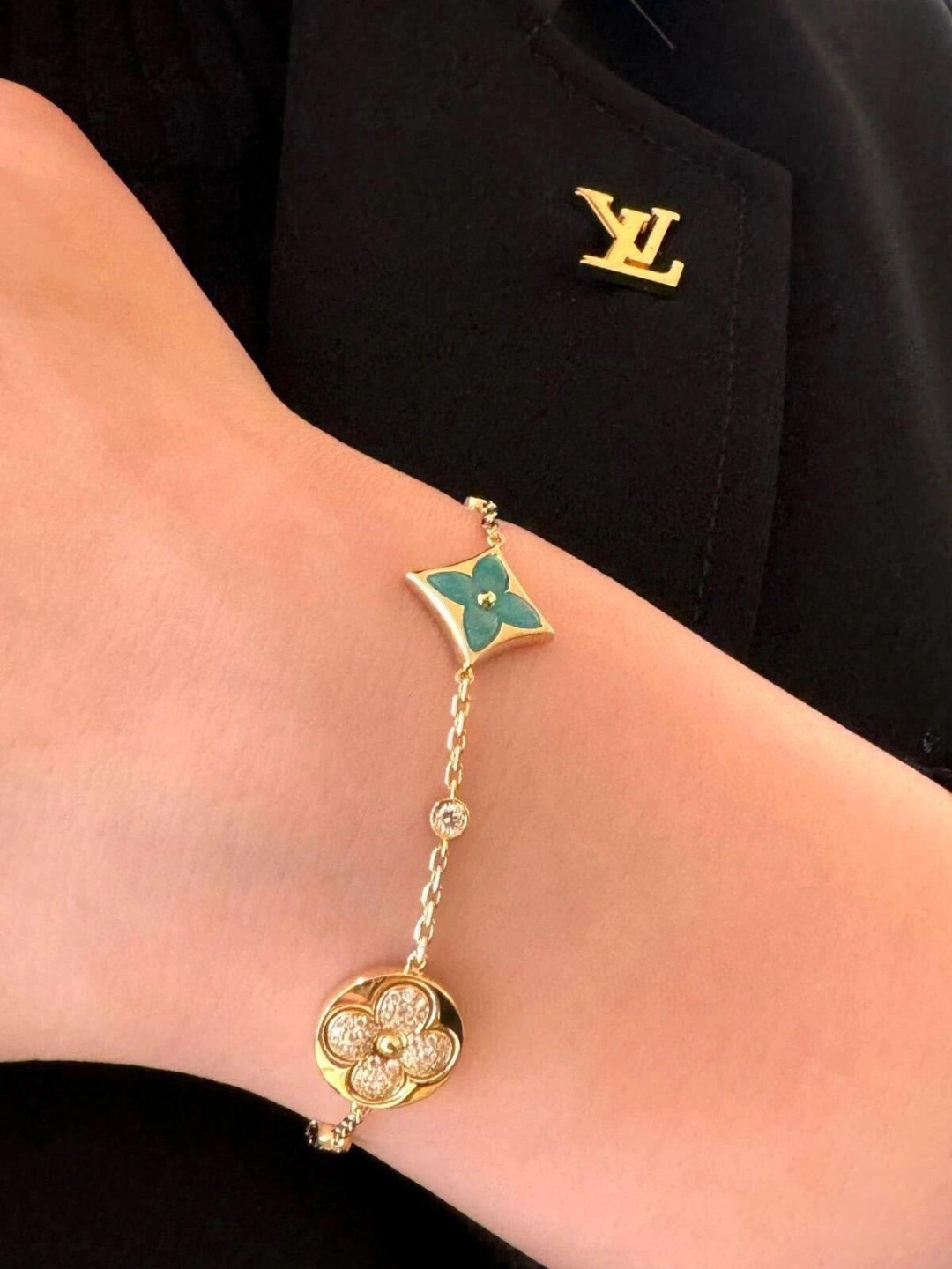 Louis Vuitton Four Flower Bracelet