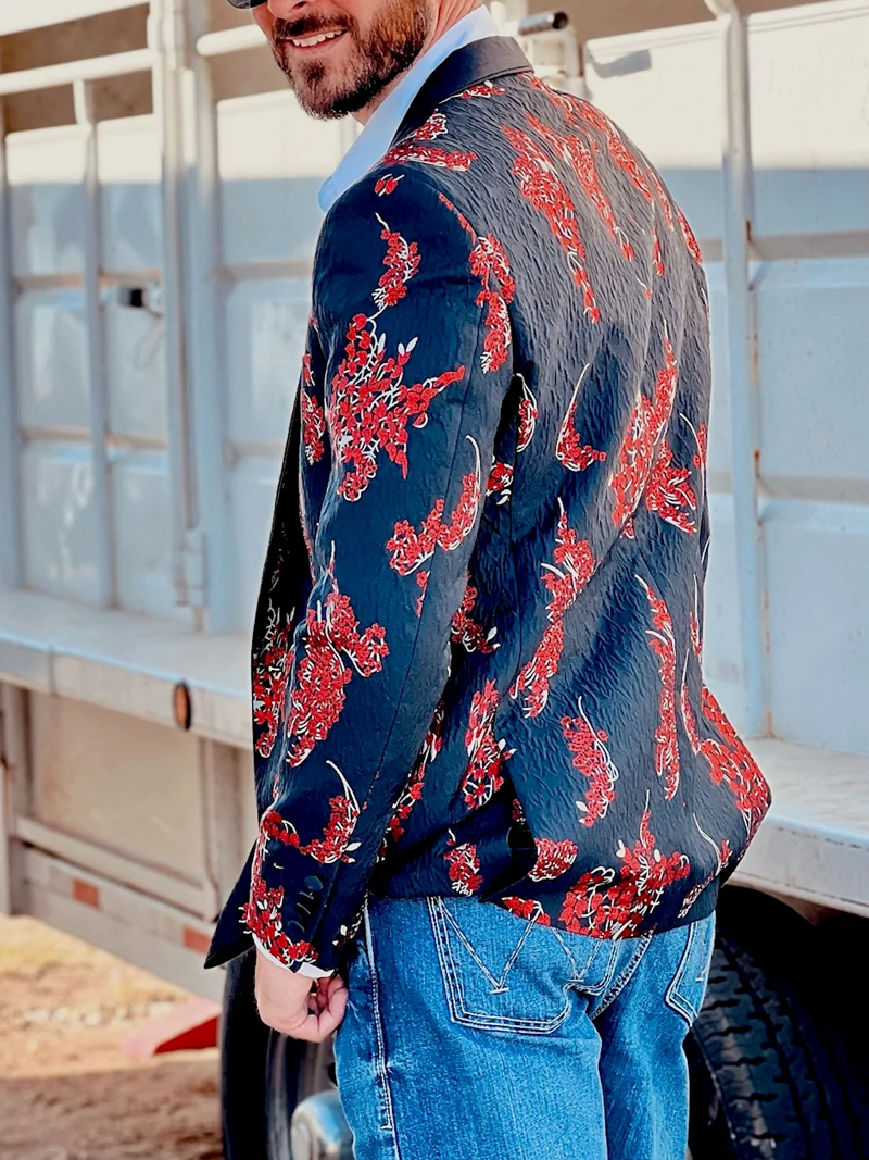 Men's  Cherry Blossom Sport Coat