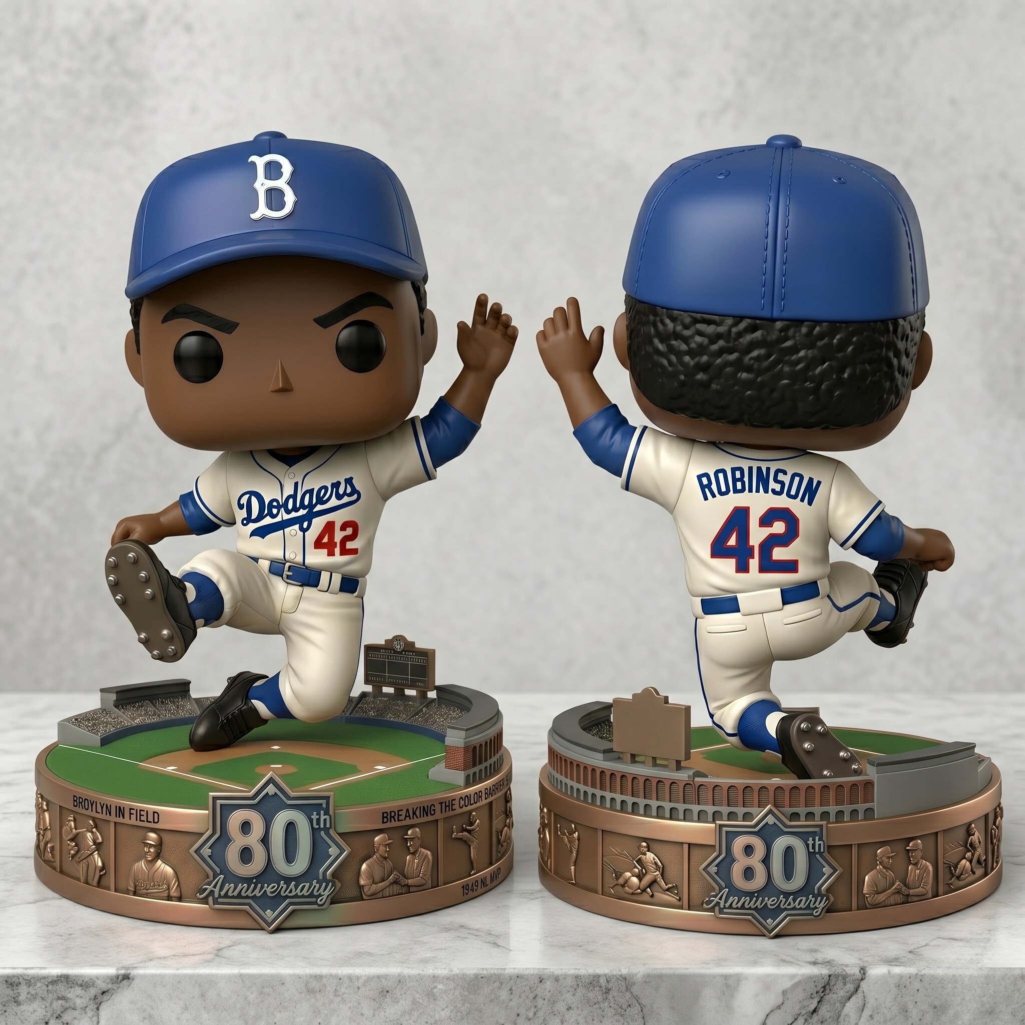 ⚾ Jackie Robinson 80th: 42 Legacy Pop – Barrier Breaker Edition ✊
