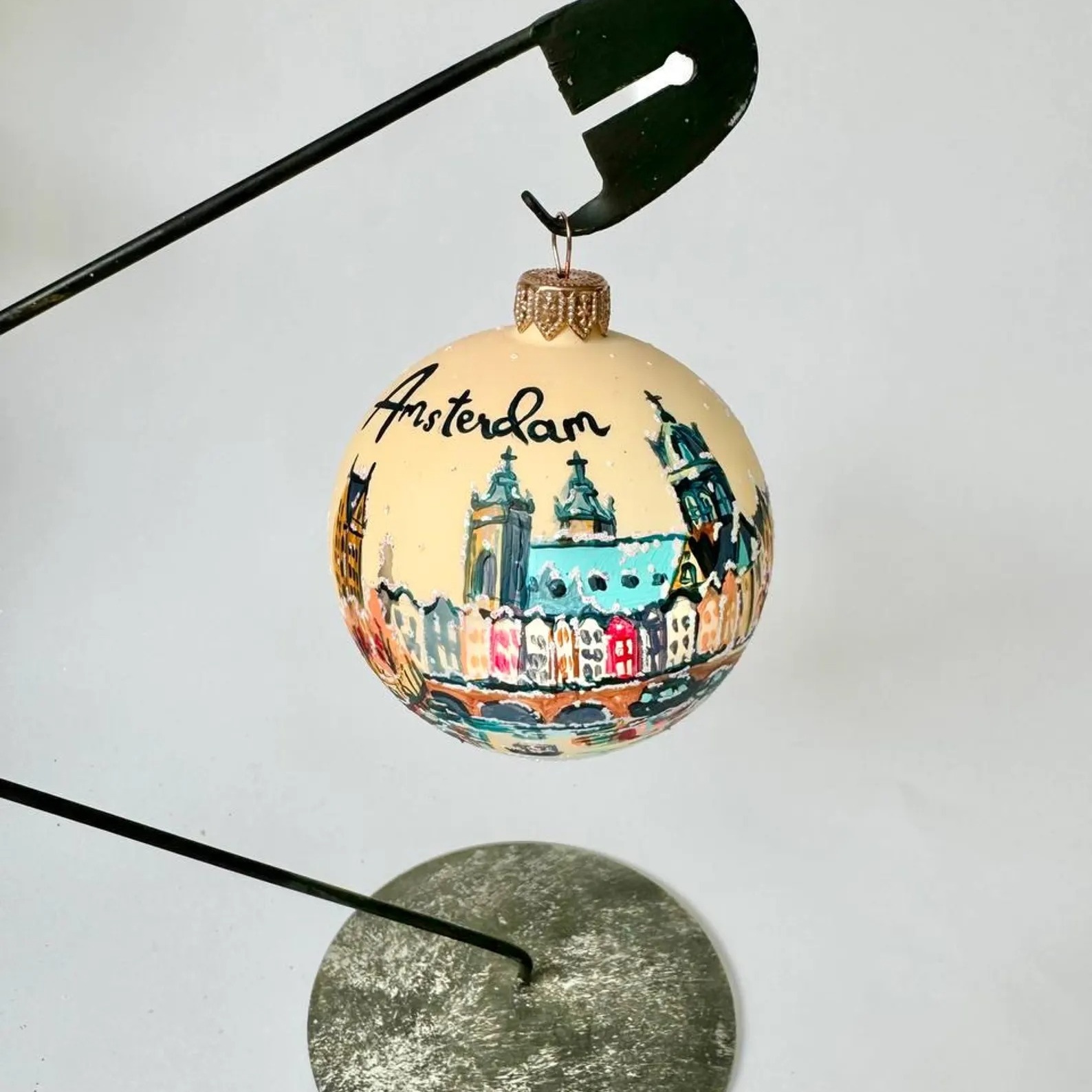 🏆Last Day 49% OFF⚡Hand Painted Xmas Collectible Bauble Travel Gift