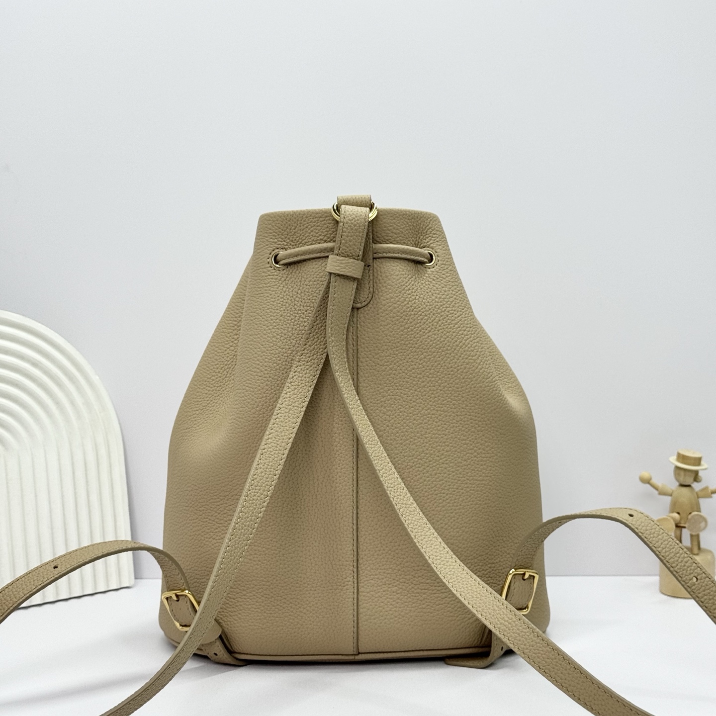 Loro Piana Extra Drawstring Backpack FAP4322