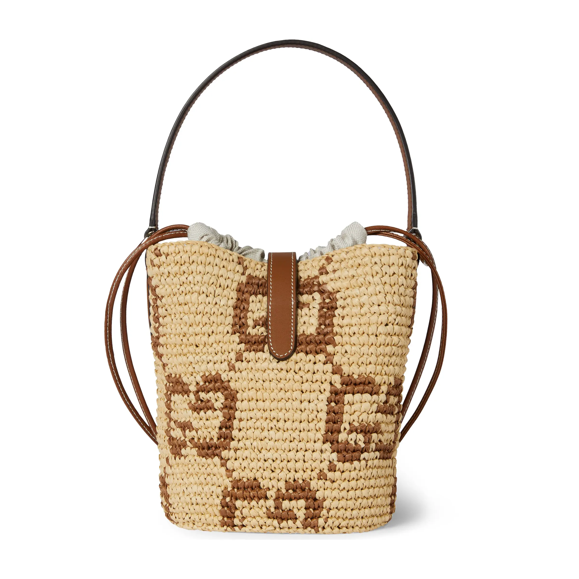 Gucci Woven Mini Bucket Bag8162849AAGL8782