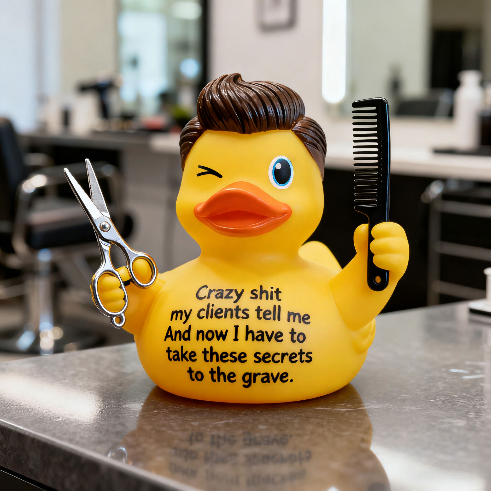 💇“I MAKE BITCHES BEAUTIFUL” Hairstylist Duck