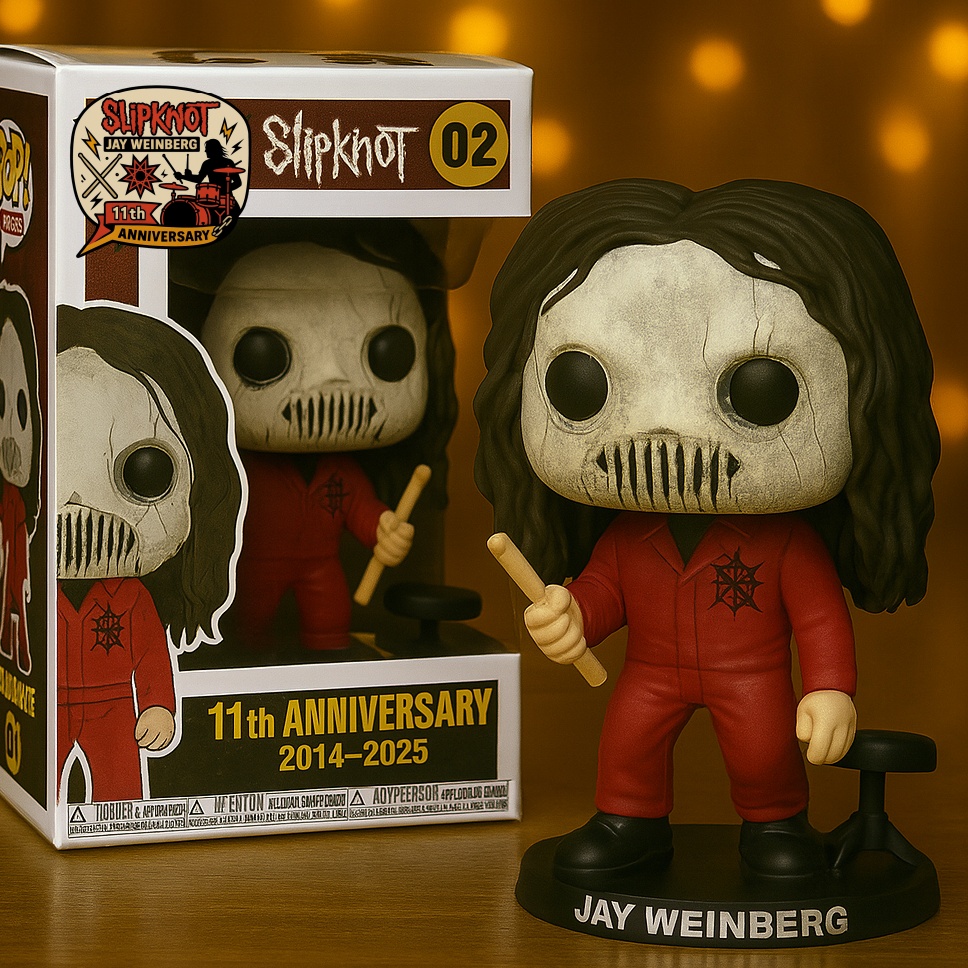 Slipknot · Jay Weinberg 11th Anniversary POP Figure!