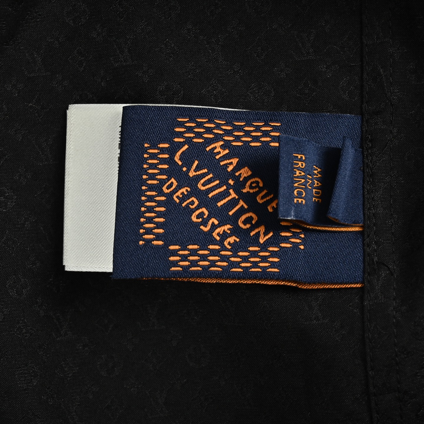 Louis Vuitton 25ss obscure monogram all-over jacquard shirt