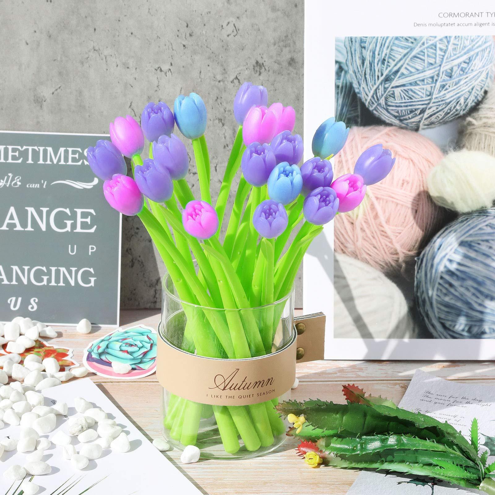 🌼Spring Hot Sale - Color-changing tulip ballpoint pens(set of 6)