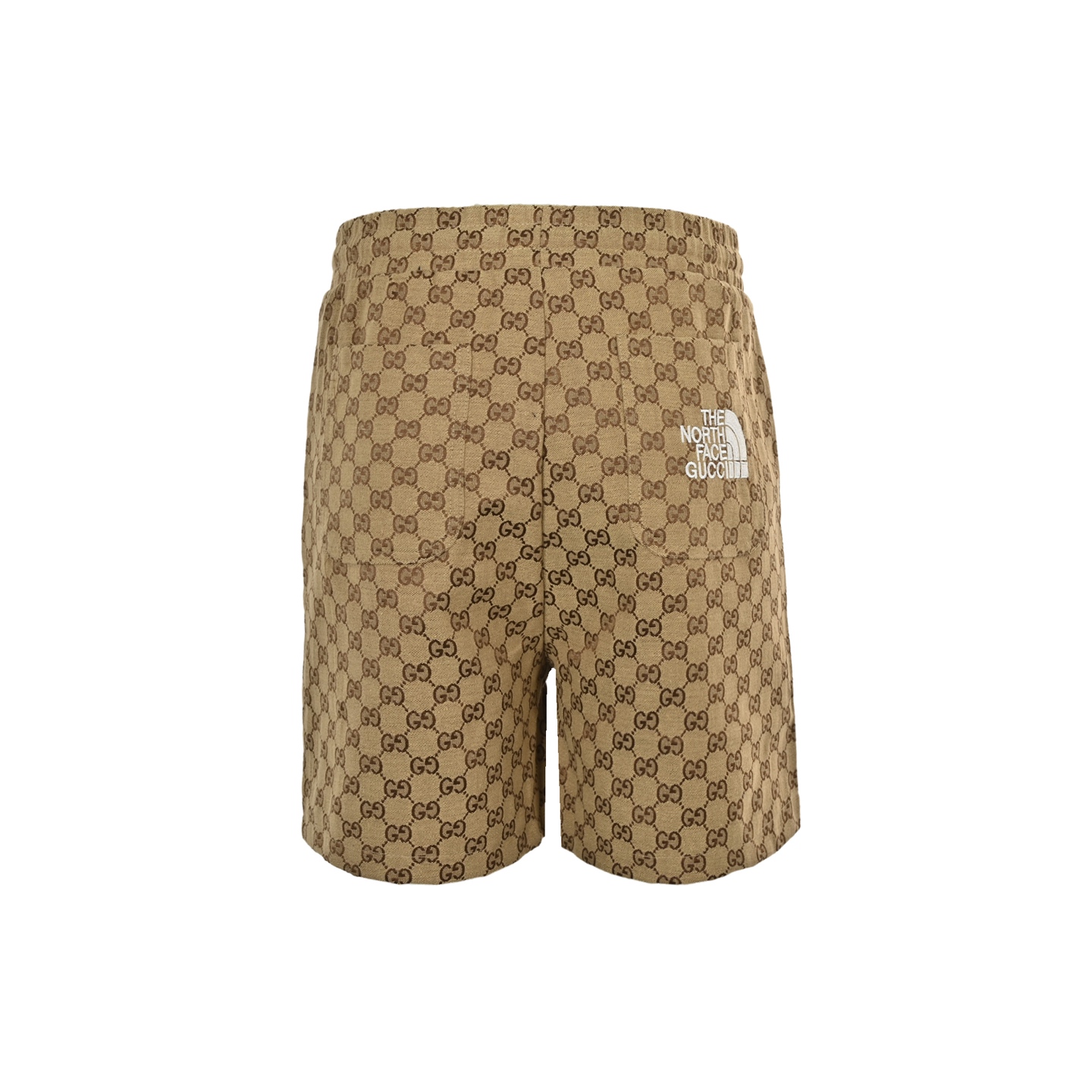 Gucci and The North Face classic double G khaki shorts