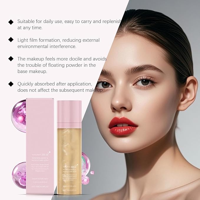 🔥Last Day 49% OFF -SUNGLAZE™ SHEER SETTING MIST SPF 50
