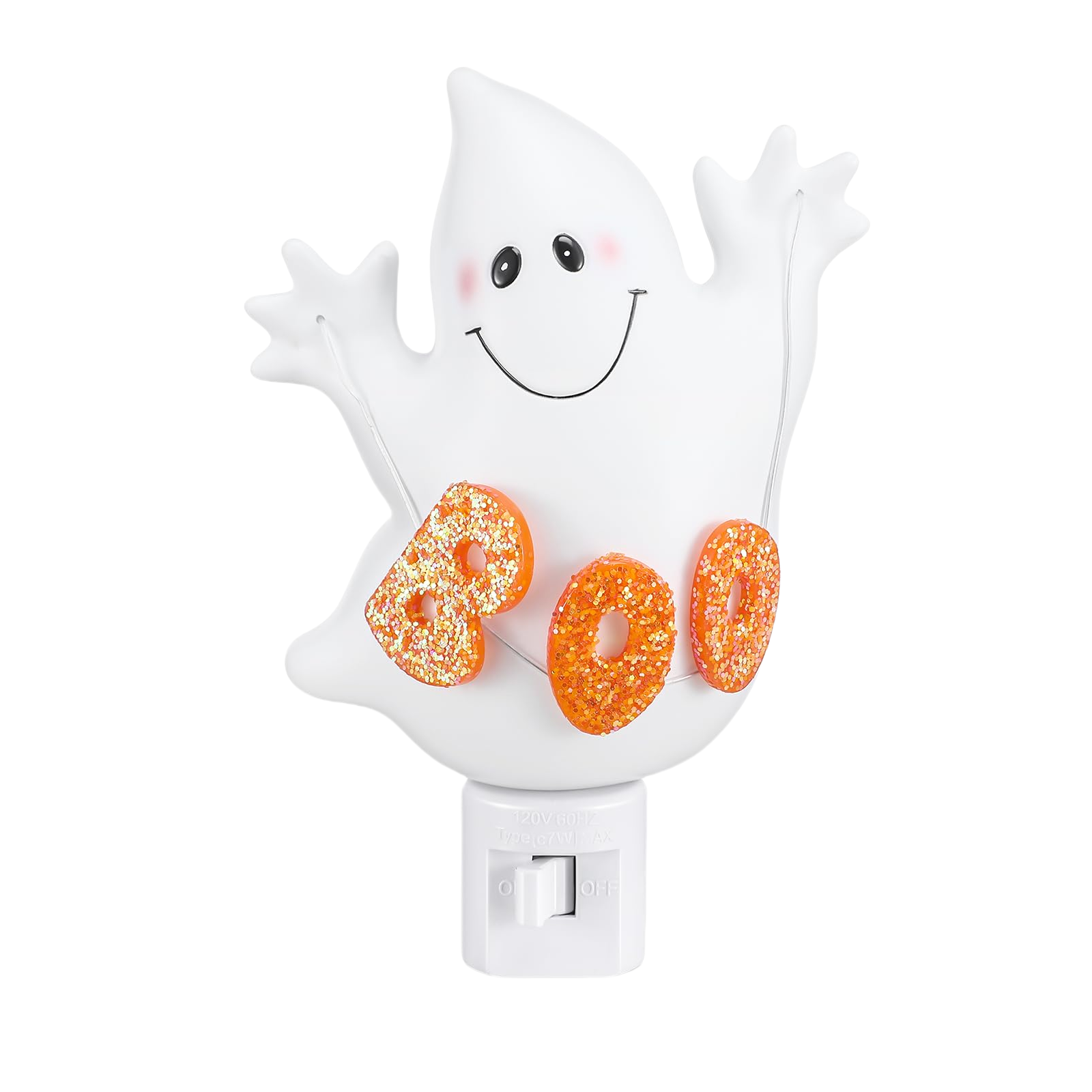 🎃👻 Pumpkin Lantern & Boo Ghost Night Light – Bubbling Wall Lights ✨