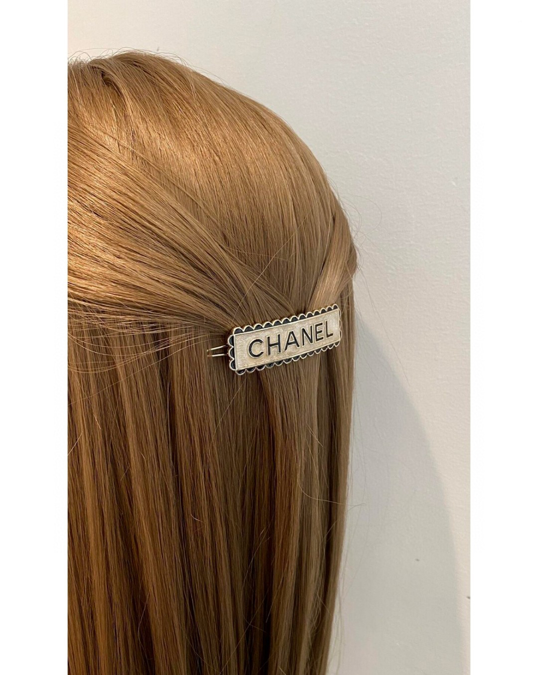 Chanel font hairpin