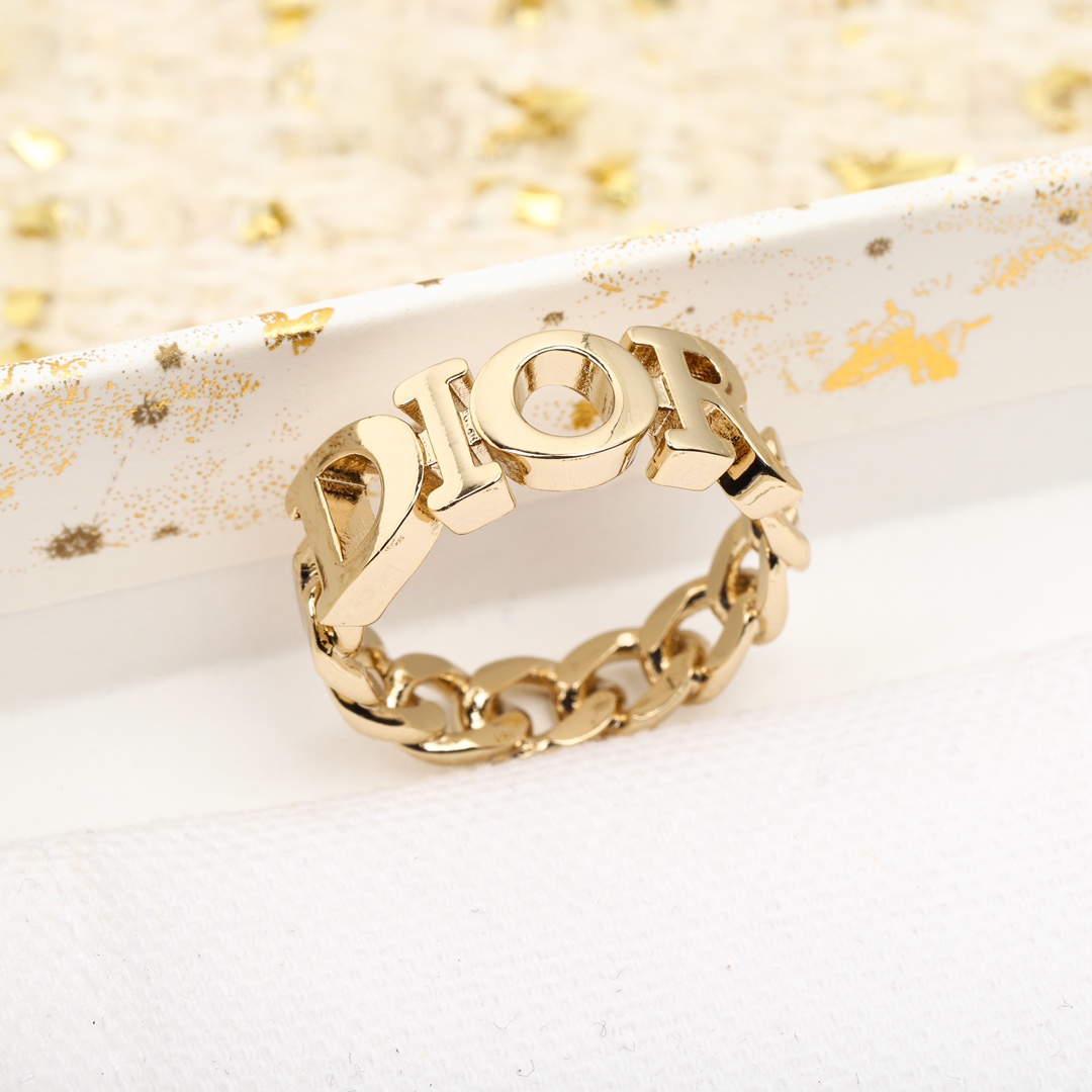 Dior Alphabet Ring