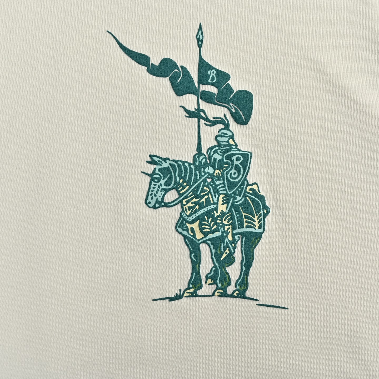 Burberry 25ss Knight Horse Foam Print Short Sleeve