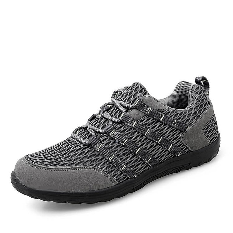 Couple Lace-Up Mesh Sneakers