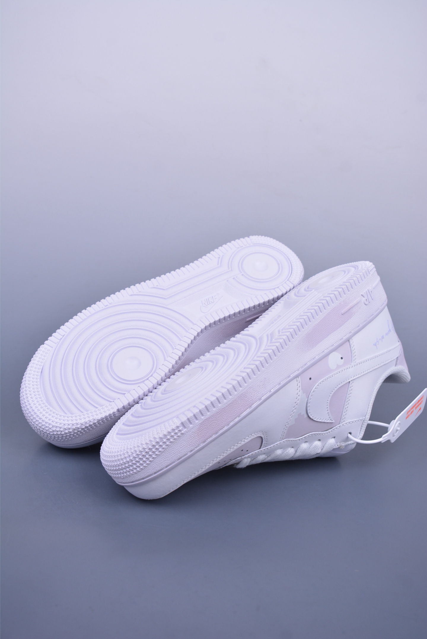 Nike Air Force 1 07 Low Sneakers White Pink Purple CW2288-111