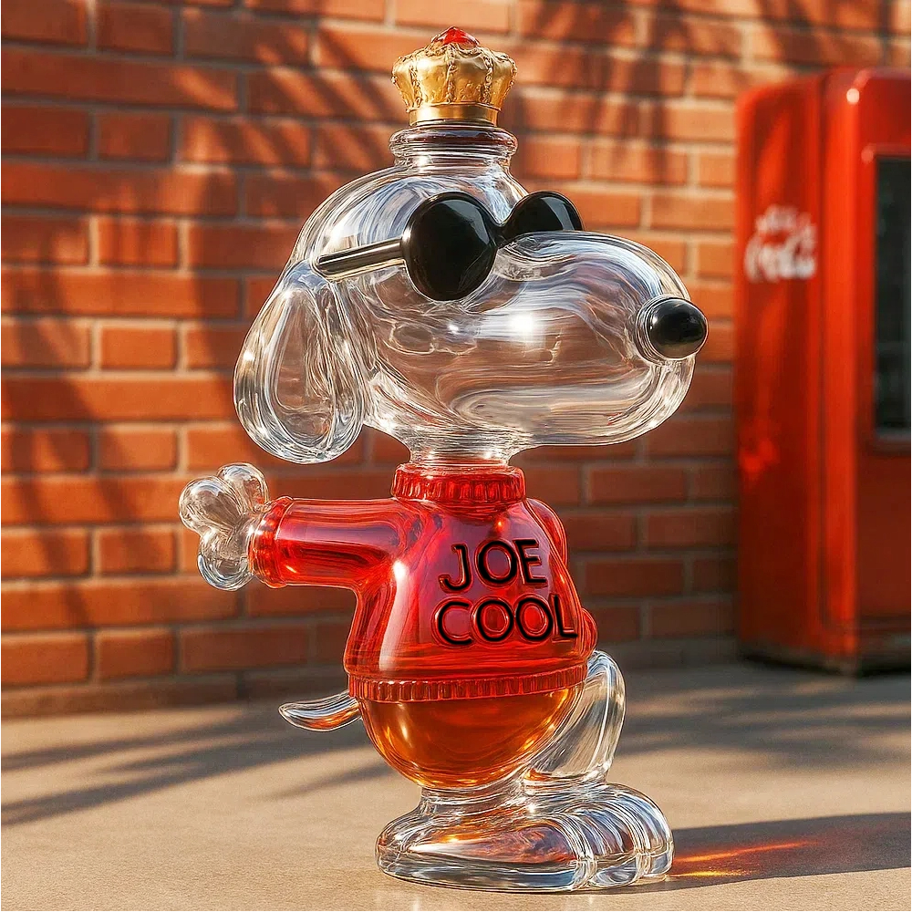 Snoopy Cool Joe Whisky Bottle