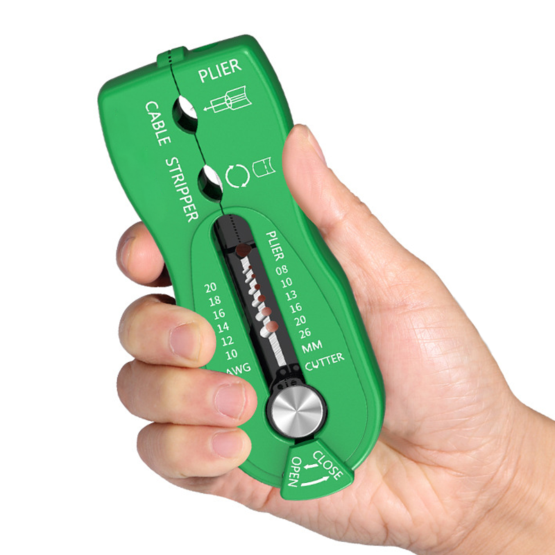 All‑in‑One Cable Stripper & Cutter Tool