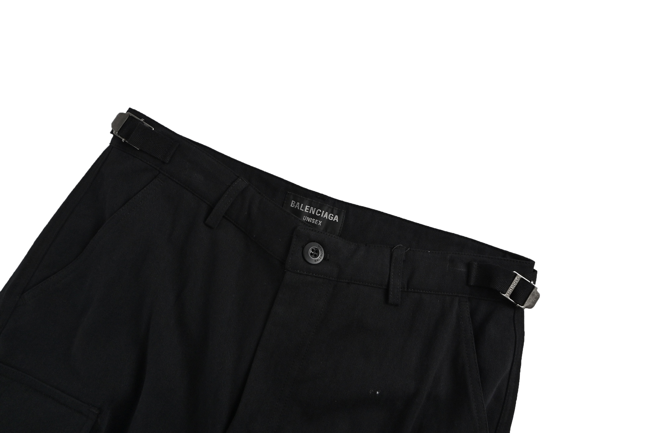 Balenciaga 25ss embroidered multi-pocket cargo trousers