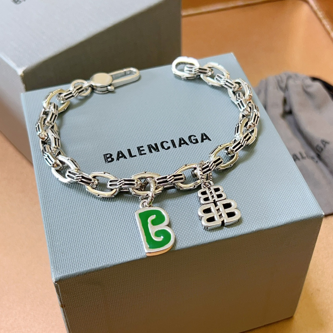 Balenciaga BB chain bracelet
