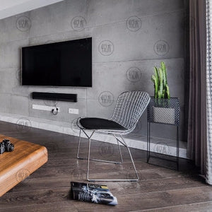 MICHAH Scandinavian Nordic Hollow Wire Chair Wrought Iron