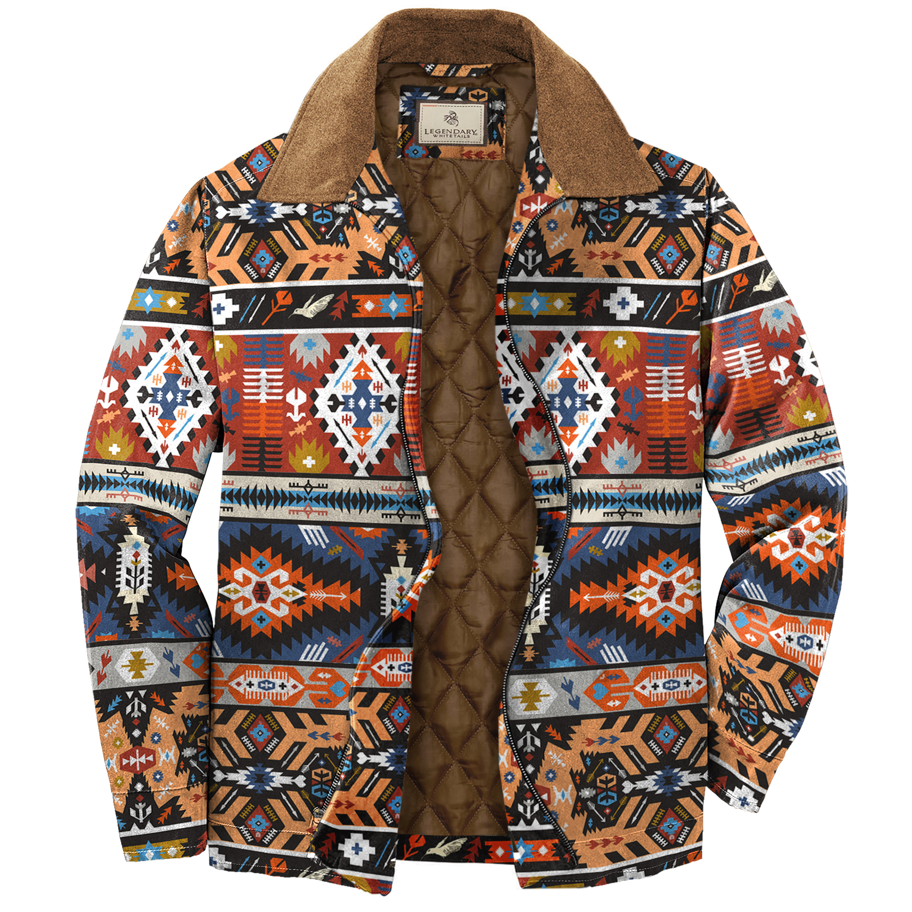 Men's Autumn & Winter Outdoor Casual Geometric Print Jacket
