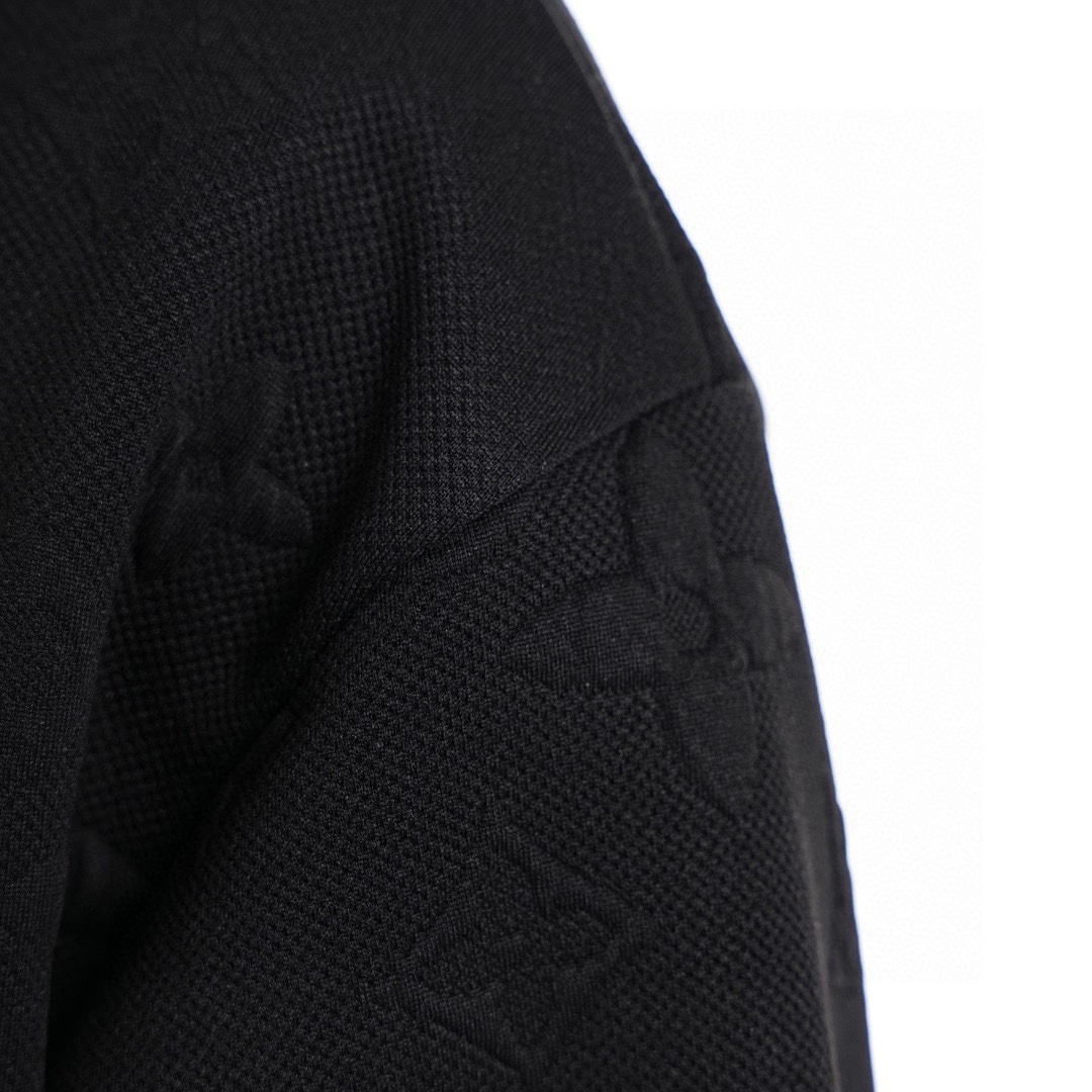 Louis Vuitton 24Fw all-over print jacquard hooded sweatshirt