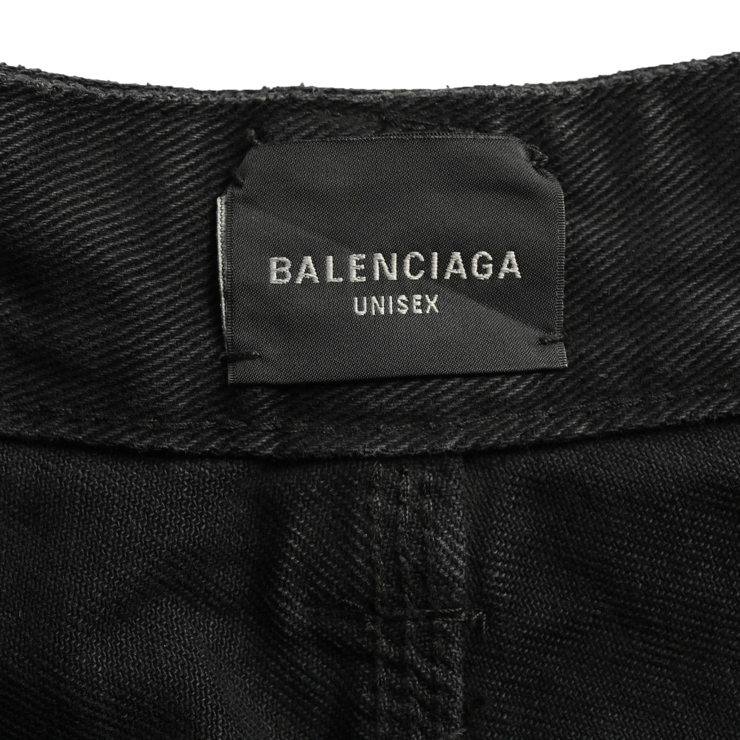 Balenciaga 25ss patchwork lumberjack jeans