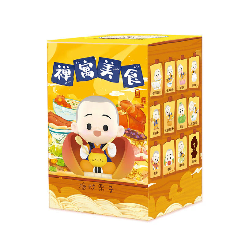 POP MART The Little Monk Yichan Chinese Delicacy Series [1 Blind Box]
